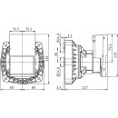 Wilo  - 4526201 - Yonos PICO HU 25/1-7,1x230V,45W  Nassläufer-Hocheffizienzpumpe