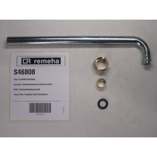 Remeha  - RE46808 - Gasrohr (Ventil-Mischkammer) W10-W28.