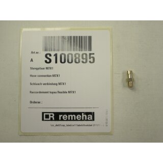 Remeha  - S100895 - Schlauchstutzen M7x1