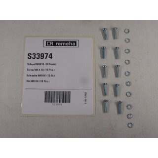 Remeha  - S33974 - Schraube M4x16 (10 Pcs.)