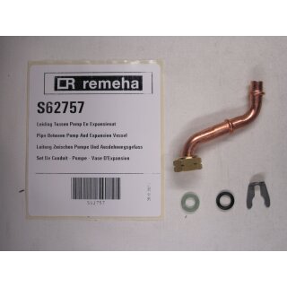 Remeha  - S62757 - Leitung Pumpe - Ausdehnungsgefass