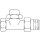 Oventrop - 1027666 - HK-Verschraubung "Combi LR" DN20, 3/4", PN10, Ms, Dg, vernickelt