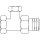 Oventrop - 1091162 - HK-Verschraubung "Combi 2" DN15, 1/2", PN10, Durchgang, Ms, vern.