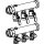 Oventrop - 1414453 - Messingverteiler "Multidis SFI" 1 1/2", für 3 Kreise