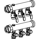 Oventrop - 1414455 - Messingverteiler "Multidis SFI" 1 1/2", für 5 Kreise