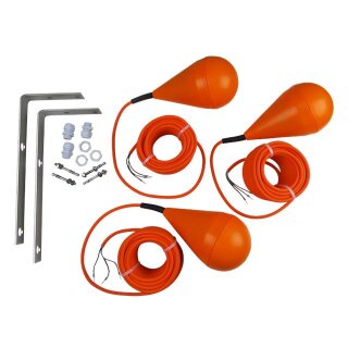 Grundfos - 62500014 - Set Abwasser-Schwimmersch. 3 Schalter - Zubehör f.Schmutz-/Abwasserpum.