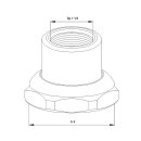 Grundfos - 505535 - Rohrverschraubungssatz G2xRp1_1/4 Bz - Zubehör für Umwälzpumpen