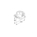 Grundfos - 96449748 - Ovalflanschsatz Rp1 Grauguß -...