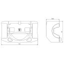 Grundfos - 98091786 - Wärmedämmschalensatz ALPHA2 15/25-130(N) - Zubehör für Umwälzpumpen