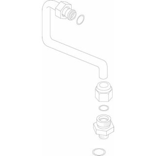 Junkers - 7100833 - SIEGER Verbindungsrohr Armatur/Brenner