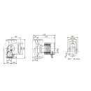 Grundfos - 97924699 - MAGNA3_80-100F PN10 360mm 1x230V DE - Elektr. geregelte Umwälzpumpe