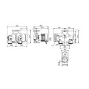 Grundfos - 97924877 - MAGNA3D65-80F PN16 340mm 1x230V DE - Elektr. geregelte Umwälzpumpe