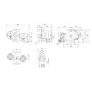 Grundfos - 98333881 - MAGNA3D32-80F PN6/10 220mm 1x230V...