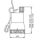 Wilo  - 4058060 - Drain TMW 32/11-10M,Rp11/4,1x230V,0.55kW  Schmutzwasser-Tauchmotorpumpe