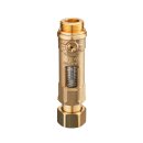 Oventrop - 1060925 - Strangregulierventil mit Durch- flussanzeige,DN25,5-40 I/min., 1"AGx1"ÜM
