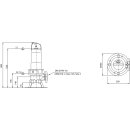 Wilo  - 6064577 - Rexa FIT V05DA-122/EAD1-2-T0011-540-A  Abwasser-Tauchmotorpumpe
