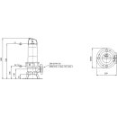 Wilo  - 6064580 - Rexa FIT V05DA-124/EAD0-2-M0011-523-A  Abwasser-Tauchmotorpumpe