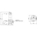 Wilo  - 6064580 - Rexa FIT V05DA-124/EAD0-2-M0011-523-A  Abwasser-Tauchmotorpumpe