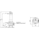 Wilo  - 6064589 - Rexa FIT V05DA-222/EAD1-2-T0025-540-O  Abwasser-Tauchmotorpumpe