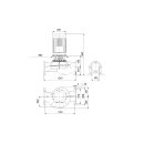 Grundfos - 99087574 - TP300-190/4-A-F-A-BQQE PN16 3x400V...