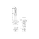 Grundfos - 99050559 - CRNE1-23 HS-CX-GI-E-HQQE 3x400V 6kW...