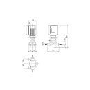 Grundfos - 98112498 - TPE32-80/2-A-O-A-BQQE PN16 1x230V - Elektr. ger. Trockenläuferpumpe