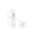 Grundfos - 98390720 - CRE15-01 AN-F-A-E-HQQE 3x400V 1,5kW - Vertikale Kreiselpumpe