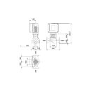 Grundfos - 98416408 - TPE2_40-240-N-A-F-A-BQQE PN16 1x230V - Elektr. ger. Trockenläuferpumpe