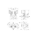 Grundfos - 98417057 - TPE2D80-150-N-A-F-A-BQQE PN16 1x230V - Elektr. ger. Trockenläuferpumpe