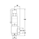 Heimeier - 5363025 - PDE Sicherheitsventil DSV25-2,5 DGH