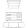 Oventrop - 1027158 - Klemmringverschr. "Ofix CEP" f.IG, 3/4"x22mm,f.Kupferrohre,vernickelt