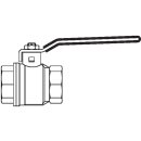 Oventrop - 1076008 - Kugelhahn "Optibal", Hebelgriff DN25, G 1"IG, PN16, Messing