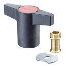 Oventrop - 1076071 - Umrüstsatz Kunststoff Knebelgriff, bis 1/2"