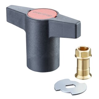 Oventrop - 1076072 - Umrüstsatz Kunststoff Knebelgriff, 3/4" und 1"