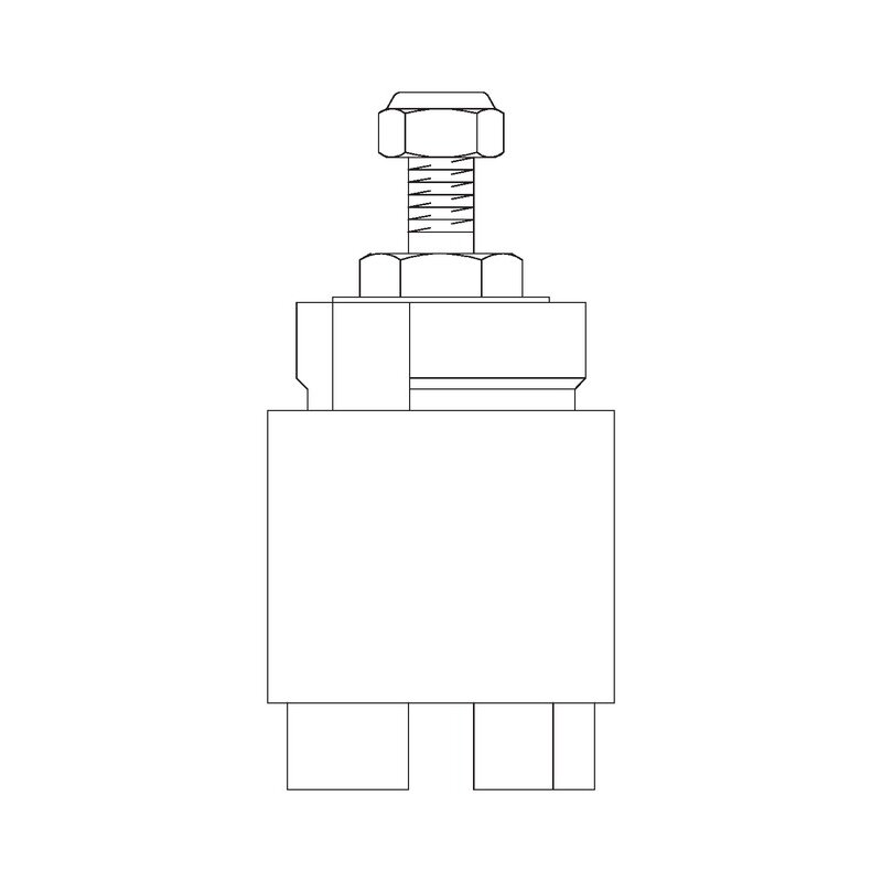 Oventrop - 1076083 - Spindelverlangerung fur Optibal Kugelhahn m.Hebe