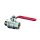 Oventrop - 1076203 - Kugelhahn "Optibal", Hebelgriff DN10, G3/8"IG, G3/8"AG, PN16, Ms