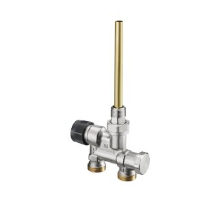 Oventrop - 1183571 - Tauchrohrventil Einrohr-System DN15, 3/4"AG, senkrechte Lanze