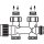 Oventrop - 1184013 - Anschlussarmatur "Multiblock T" 3/4"ÜM x 3/4"AG, 2-Rohr, Messing, Dg