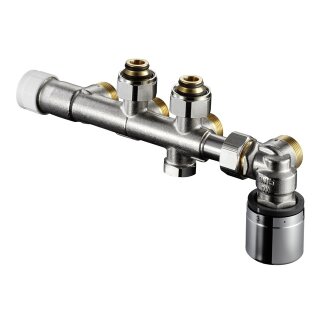 Oventrop - 1184016 - Anschl.Armatur Multiblock T-RTL 3/4" AG, Eckform
