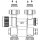 Oventrop - 1184025 - Anschlussarmatur"Multiblock TF" 3/4"ÜM x 3/4"AG,1-u.2-Rohr,Ms,schwenkbar