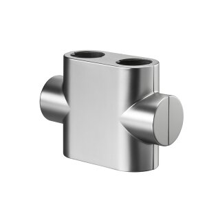Oventrop - 1184095 - Design Abdeckung für "Multiblock T" ,Durchgangsform, weiß