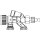 Oventrop - 1643561 - Tauchrohrventil Zweirohr-System DN15, 3/4"AG, seitiche Lanze