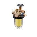 Oventrop - 2122103 - Heizölfilter-RL-Zuführ."Oilpur" DN10,3/8"IG, Saugbetr., Entlüft., Nickel