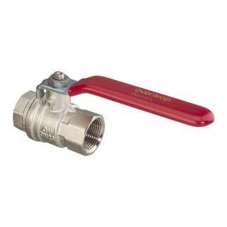 Oventrop - 1079006 - Kugelhahn EZB, Hebelgriff DN20, beidseitig 3/4" IG, PN30, Messing