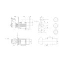 Grundfos - 98654492 - NB40-200/219 A-F2-A-BQQE 400V 15kW...