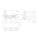 Grundfos - 98663363 - NK125-250/269 A2-F-A-BQQE 400V 30kW...