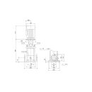 Grundfos - 96501959 - CRN15-2 A-FGJ-G-E-HQQE 3x400V 2,2kW - Vertikale Kreiselpumpe