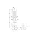 Grundfos - 96512261 - CRN20-16 SF-P-G-E-HQQE 3x400V 18,5kW - Vertikale Kreiselpumpe