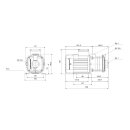 Grundfos - 96807032 - CM5-3 A-R-A-E-AQQE FAAN 3x400V 0,65kW - Horizontale Kreiselpumpe