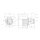 Grundfos - 98394928 - CME10-1 A-R-A-E-AQQE UADN 1x230V 1,1kW - Horizontale Kreiselpumpe